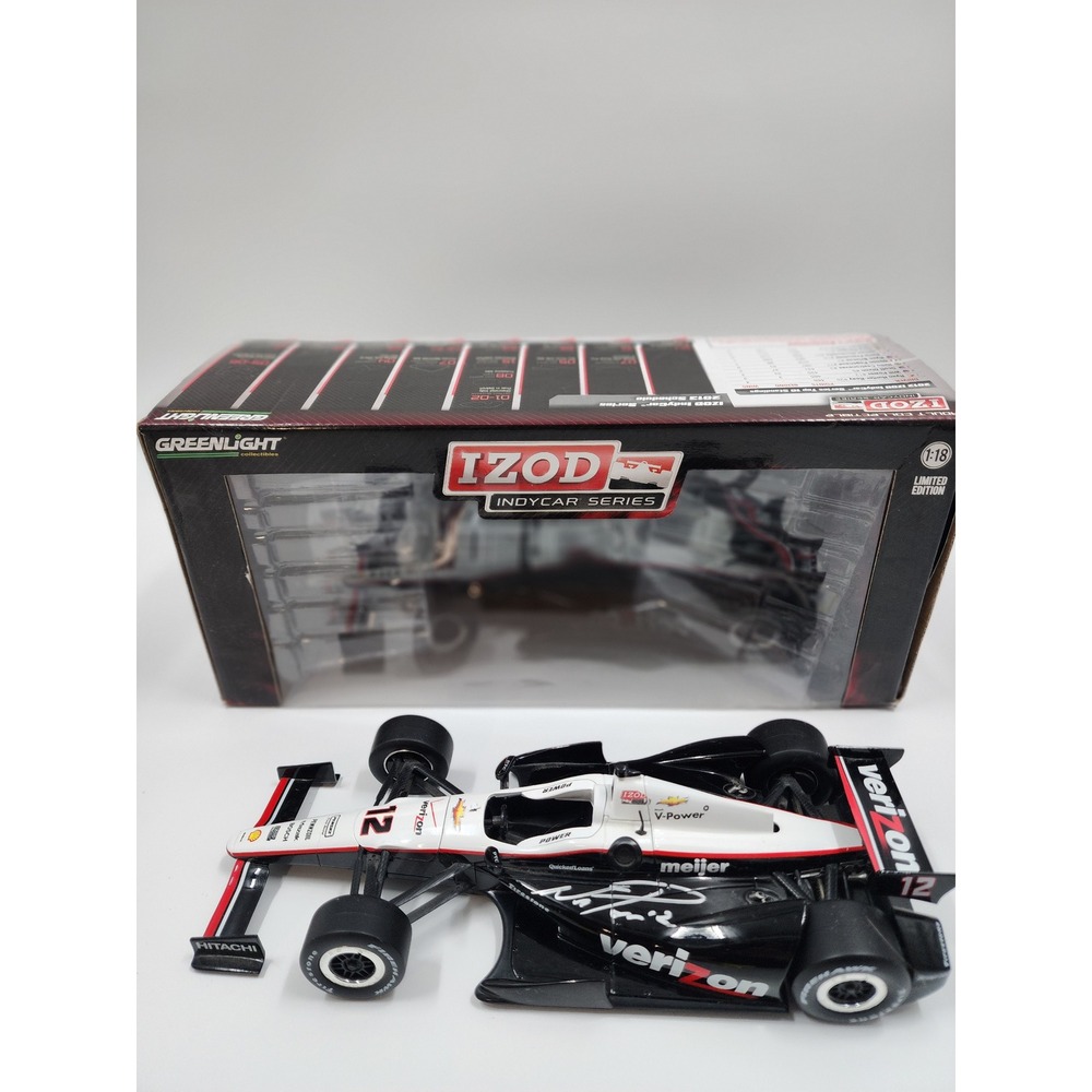 Greenlight 2012 IndyCar WillPower12 Verizon1:18 DiecastCarLimited Edition Signed